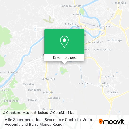 Ville Supermercados - Sessenta e Conforto map