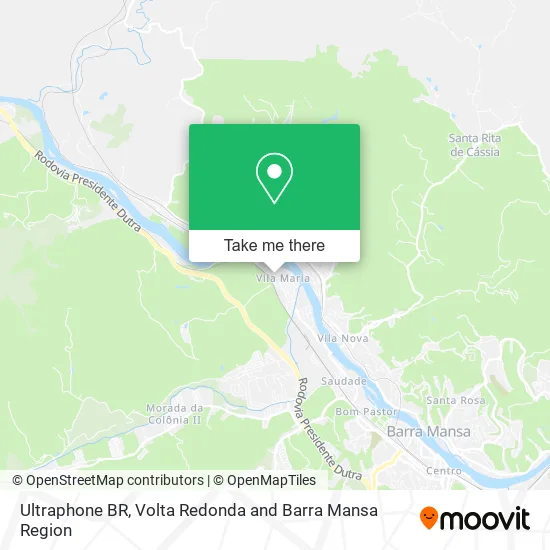 Ultraphone BR map