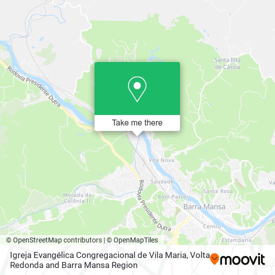 Igreja Evangélica Congregacional de Vila Maria map