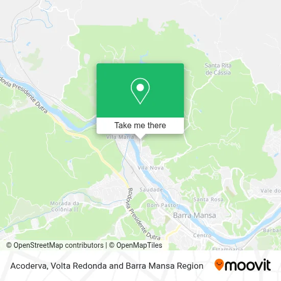 Acoderva map