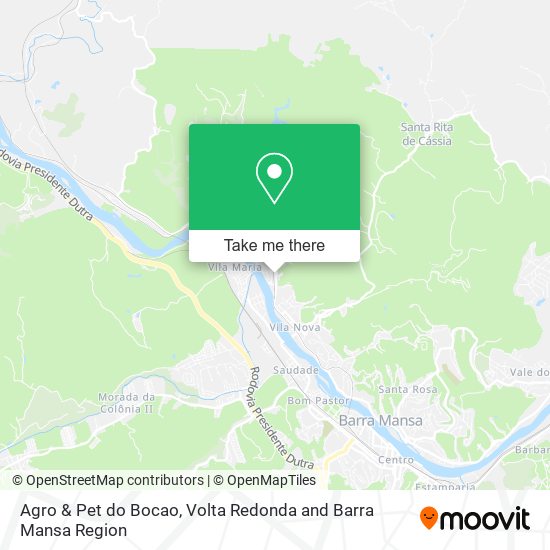 Agro & Pet do Bocao map