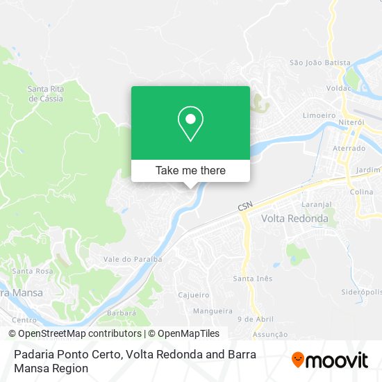 Padaria Ponto Certo map