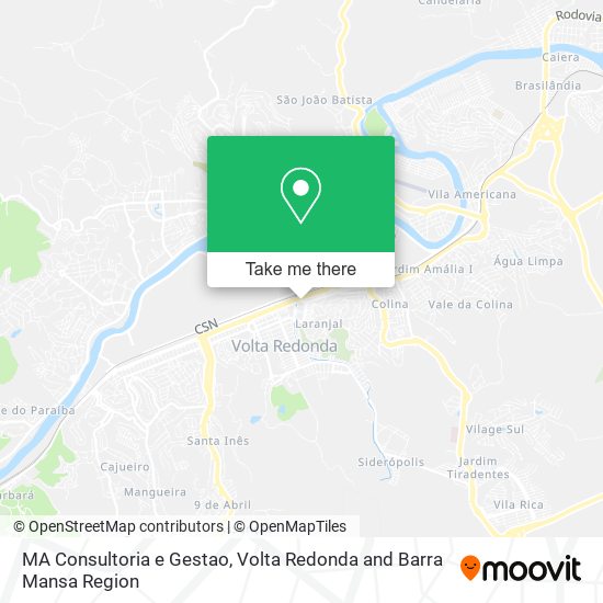 MA Consultoria e Gestao map