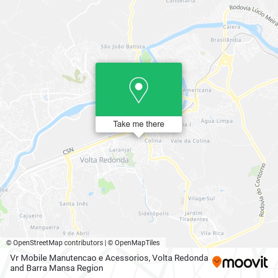 Mapa Vr Mobile Manutencao e Acessorios