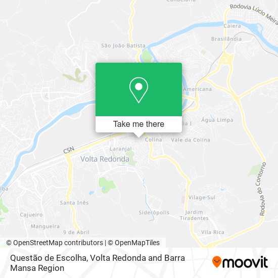 Questão de Escolha map