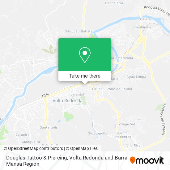 Douglas Tattoo & Piercing map