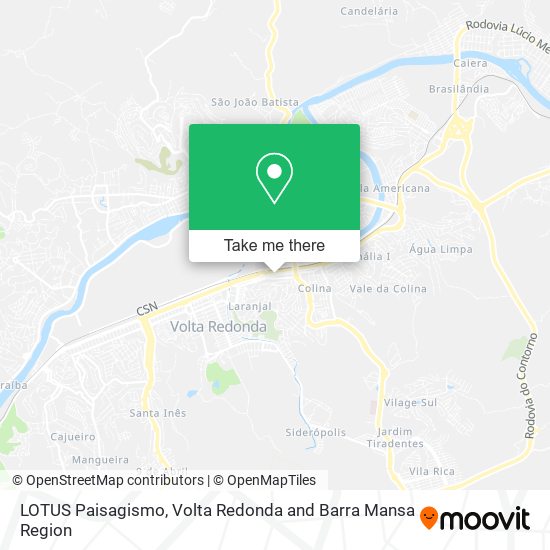 LOTUS Paisagismo map