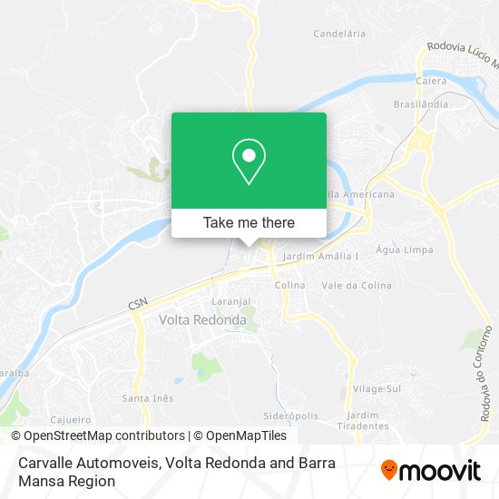 Mapa Carvalle Automoveis