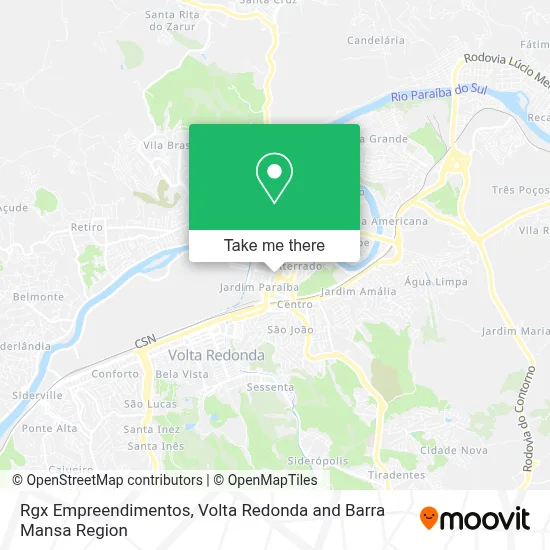 Rgx Empreendimentos map