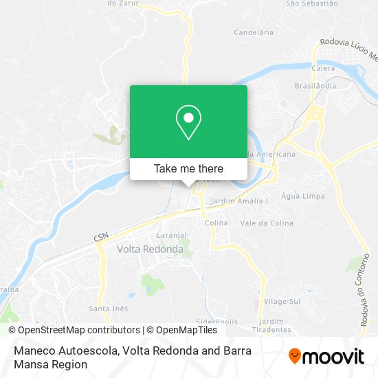 Maneco Autoescola map