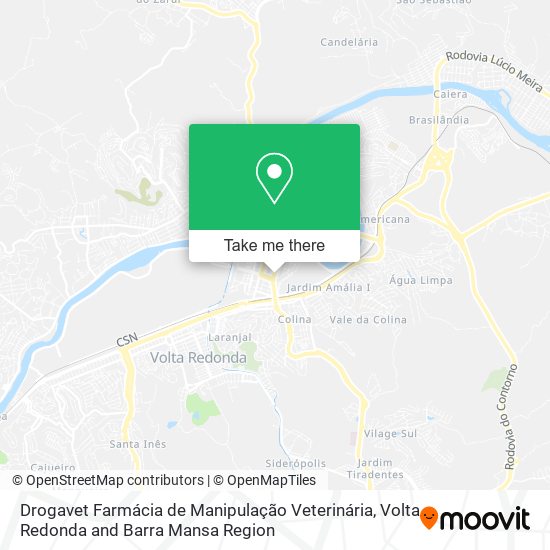 Drogavet Farmácia de Manipulação Veterinária map