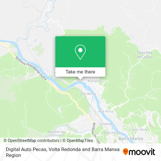 Digital Auto Pecas map