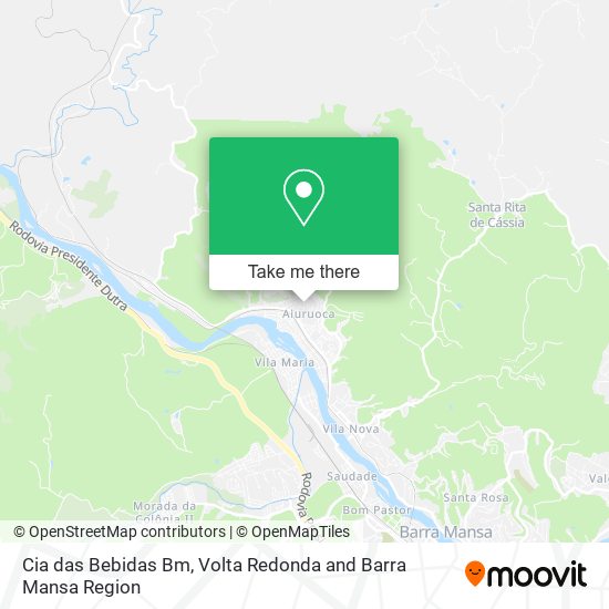 Cia das Bebidas Bm map