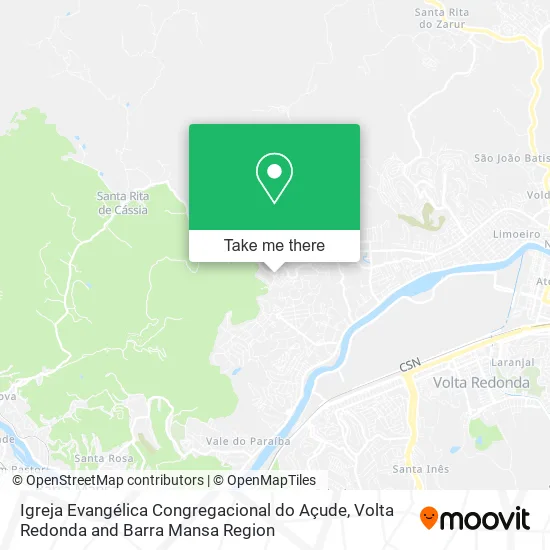 Igreja Evangélica Congregacional do Açude map
