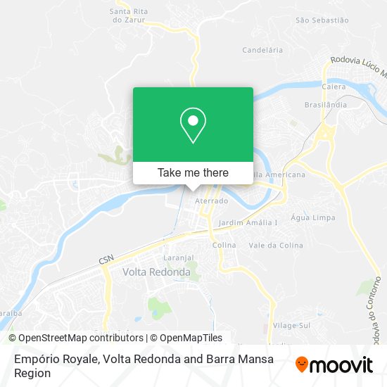Empório Royale map