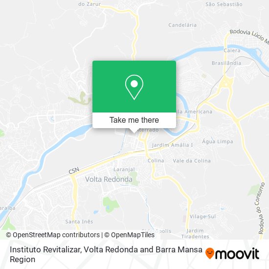 Instituto Revitalizar map