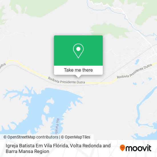 Igreja Batista Em Vila Flórida map