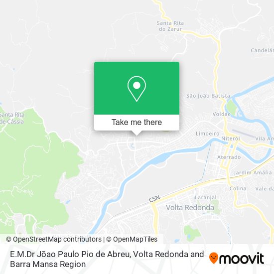 E.M.Dr Jõao Paulo Pio de Abreu map