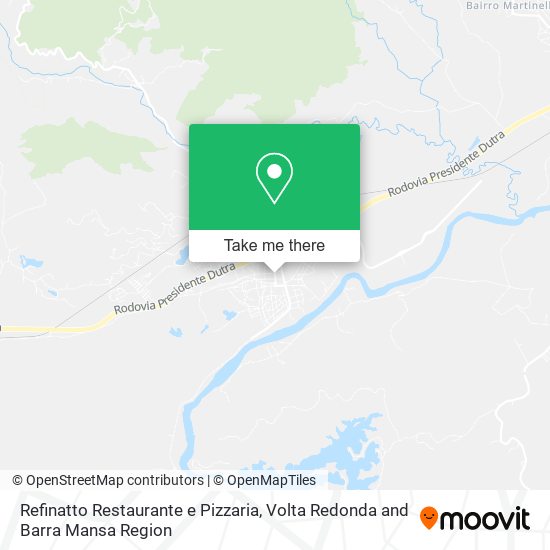 Refinatto Restaurante e Pizzaria map