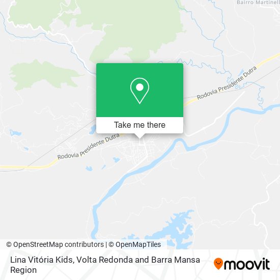 Mapa Lina Vitória Kids