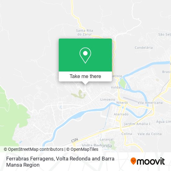 Ferrabras Ferragens map