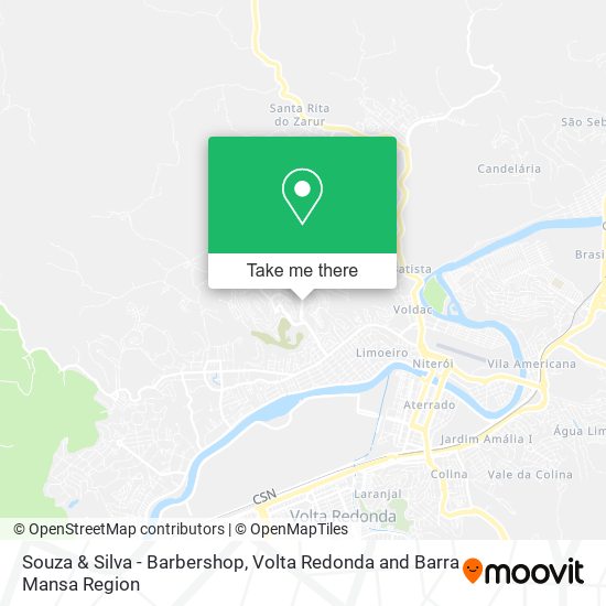 Souza & Silva - Barbershop map