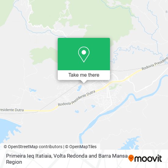 Primeira Ieq Itatiaia map