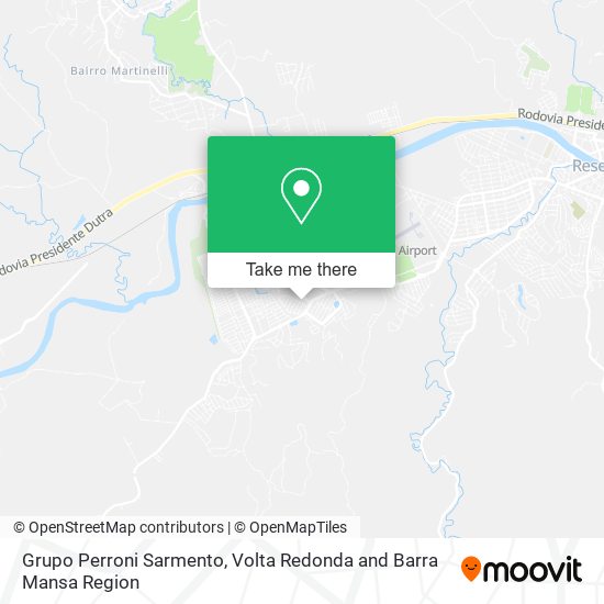 Grupo Perroni Sarmento map