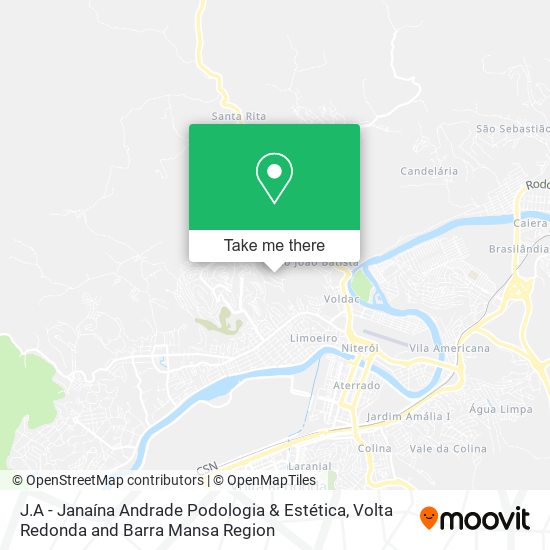 J.A - Janaína Andrade Podologia & Estética map