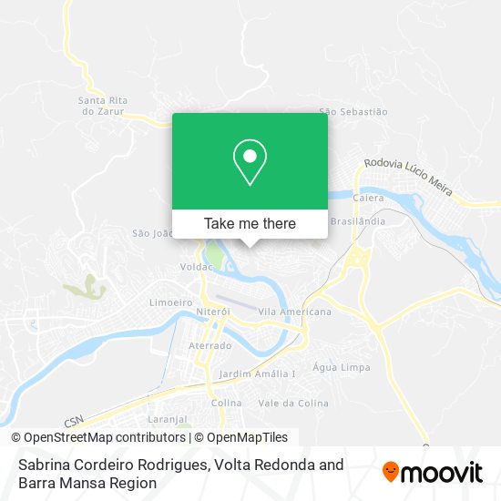 Sabrina Cordeiro Rodrigues map