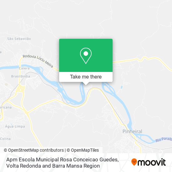 Apm Escola Municipal Rosa Conceicao Guedes map
