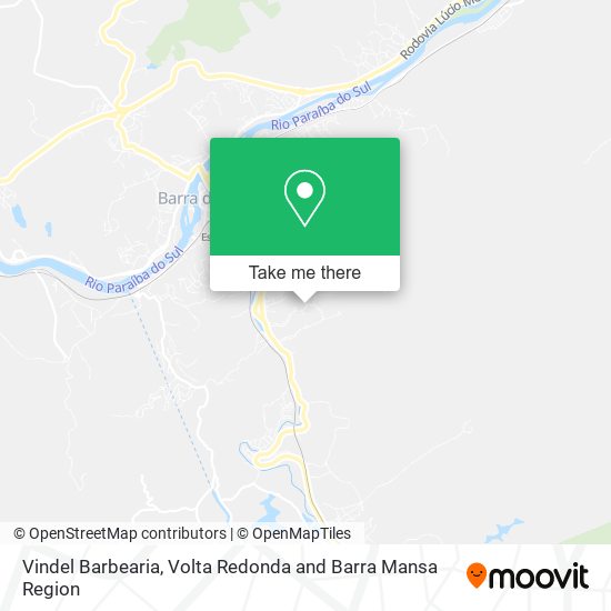 Vindel Barbearia map