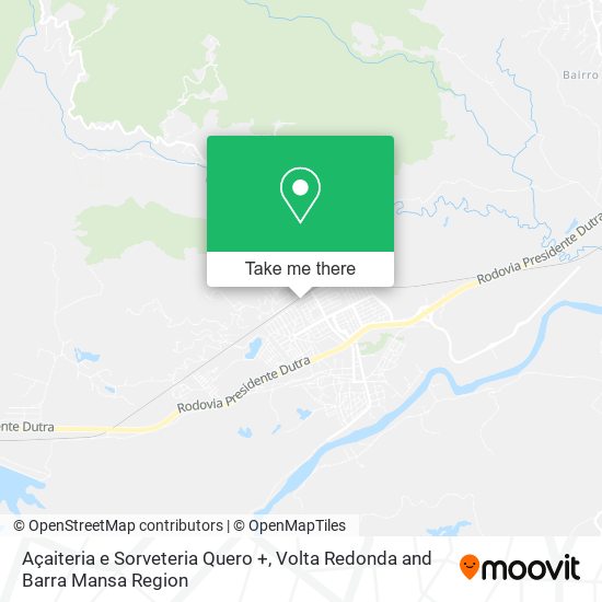 Açaiteria e Sorveteria Quero + map