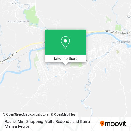 Rachel Mini Shopping map