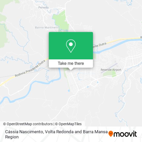 Cássia Nascimento map