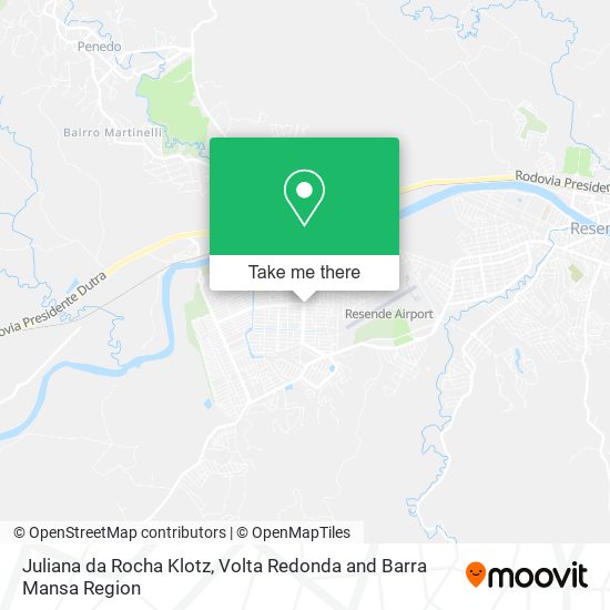 Juliana da Rocha Klotz map