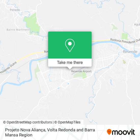 Projeto Nova Aliança map