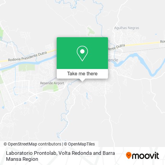 Laboratorio Prontolab map