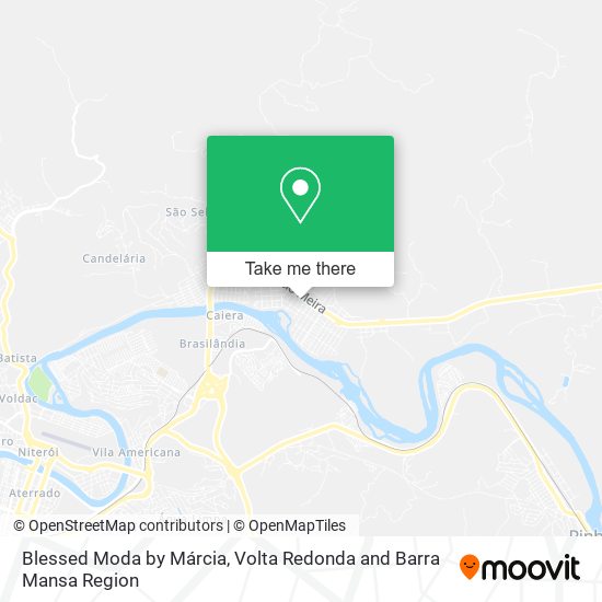 Blessed Moda by Márcia map