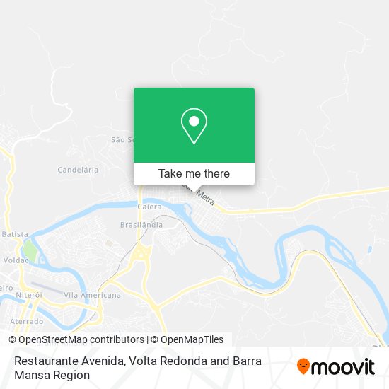 Restaurante Avenida map