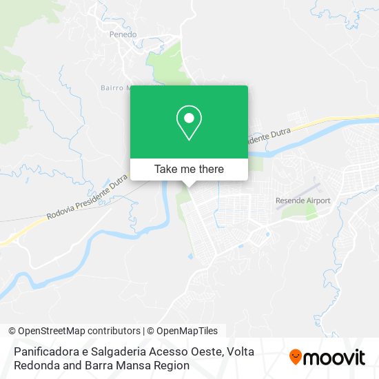 Panificadora e Salgaderia Acesso Oeste map