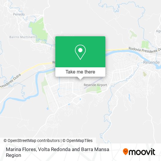 Marina Flores map