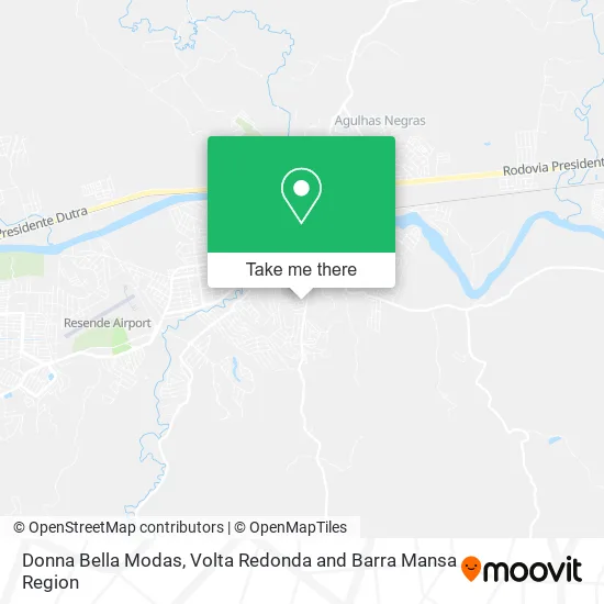 Donna Bella Modas map