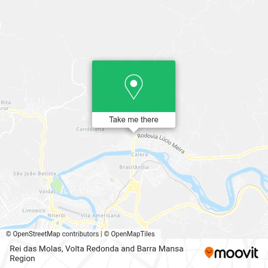 Rei das Molas map