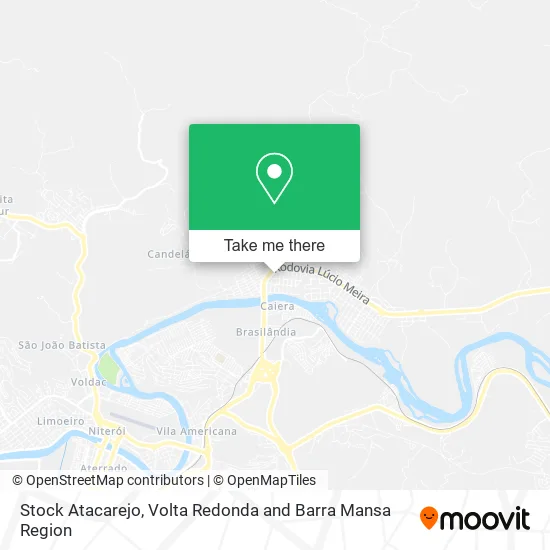 Stock Atacarejo map