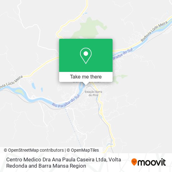 Mapa Centro Medico Dra Ana Paula Caseira Ltda