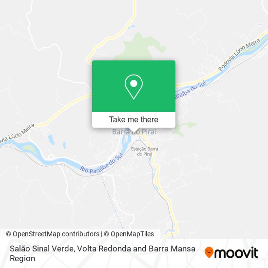 Salão Sinal Verde map
