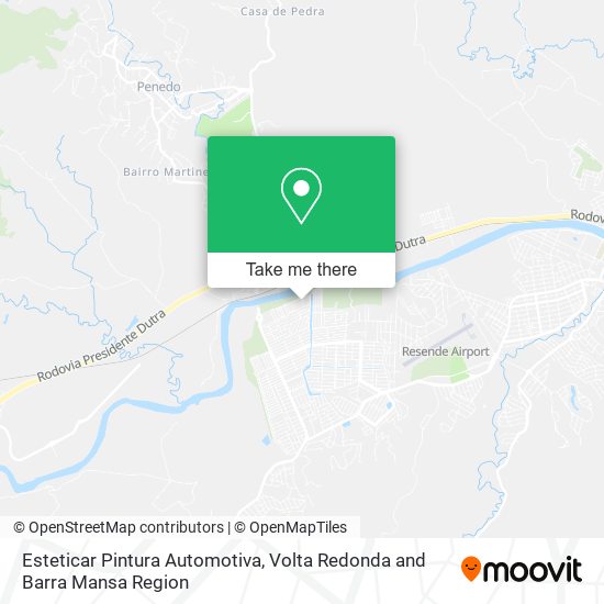 Mapa Esteticar Pintura Automotiva