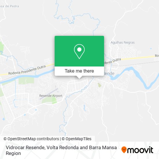 Vidrocar Resende map