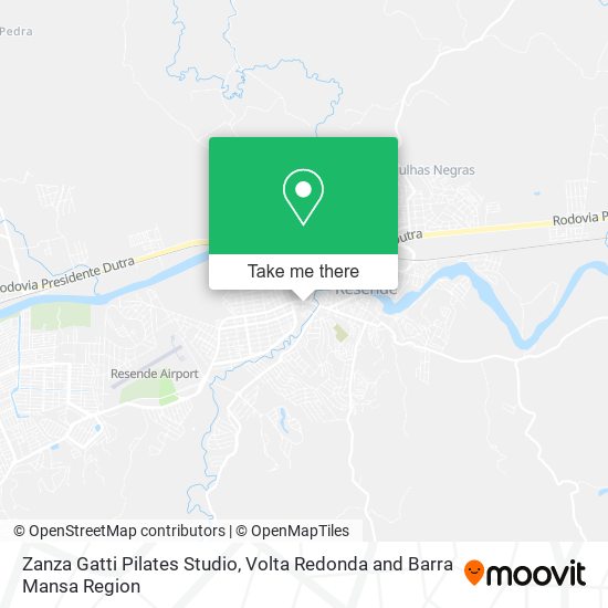 Zanza Gatti Pilates Studio map